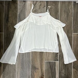 Mossimo white off the shoulder blouse